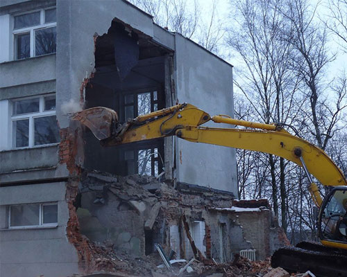 Демонтаж дома