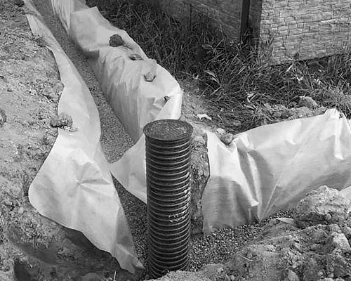 Дренаж для фундамента